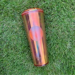 Starbucks Orange Kaleidoscope Jewel Tumbler